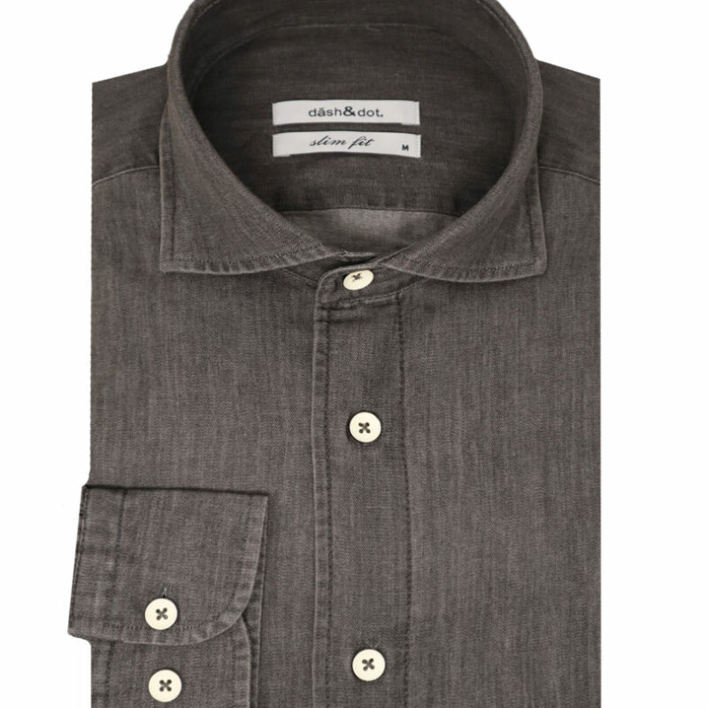 23027 02 ΠΟΥΚΑΜΙΣΟ ΤΖΗΝ ΜΟΝΟΧΡΩΜΟ