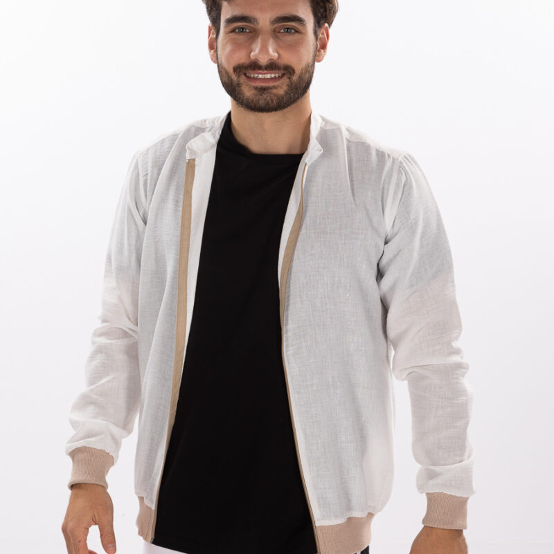 4186 01 (7) ΤΖΑΚΕΤ ΜΟΝΟΧΡΩΜΟ