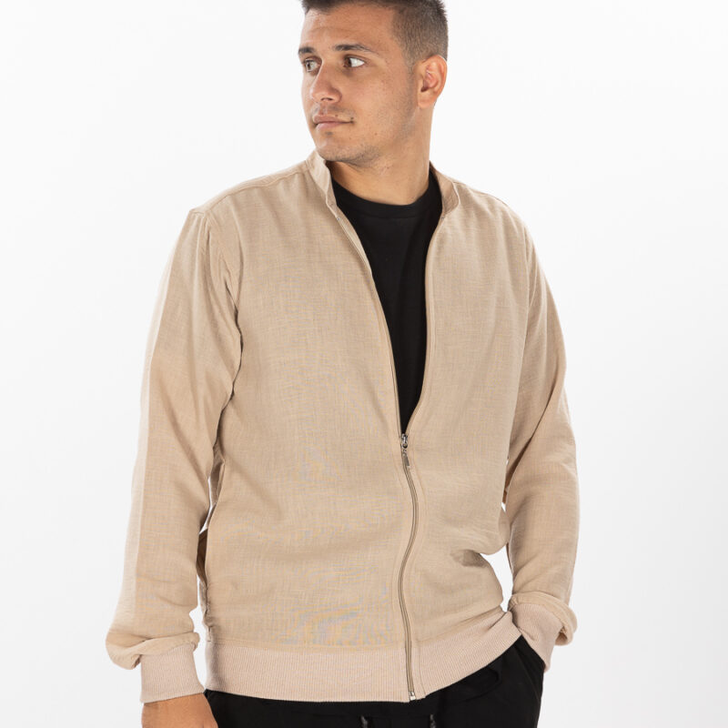 4186 02 (11) ΤΖΑΚΕΤ ΜΟΝΟΧΡΩΜΟ