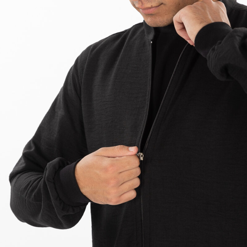 4186 03 (2) ΤΖΑΚΕΤ ΜΟΝΟΧΡΩΜΟ