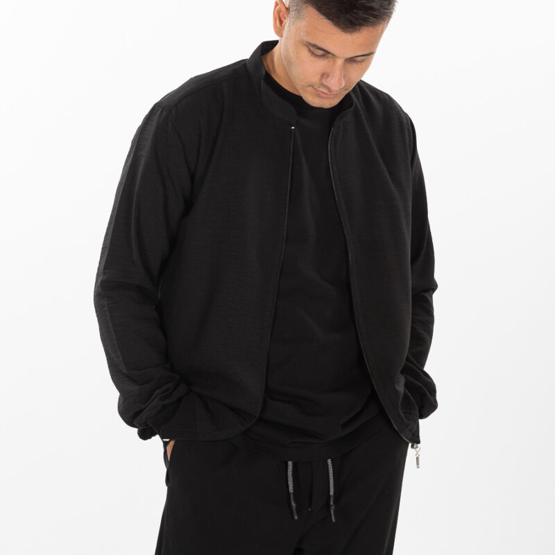 4186 03 (3) ΤΖΑΚΕΤ ΜΟΝΟΧΡΩΜΟ