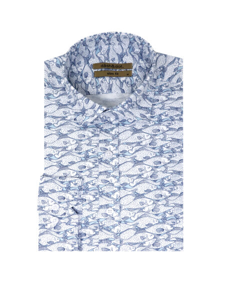 ΠΟΥΚΑΜΙΣΟ ΕΜΠΡΙΜΕ ΒΑΜΒΑΚΕΡΟ ΜΕ ΨΑΡΙΑ